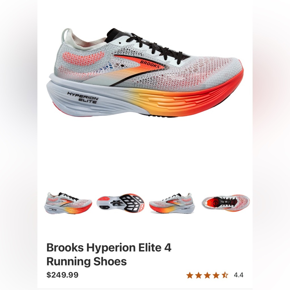 Brooks Hyperion Elite 4 Running Shoes size 7